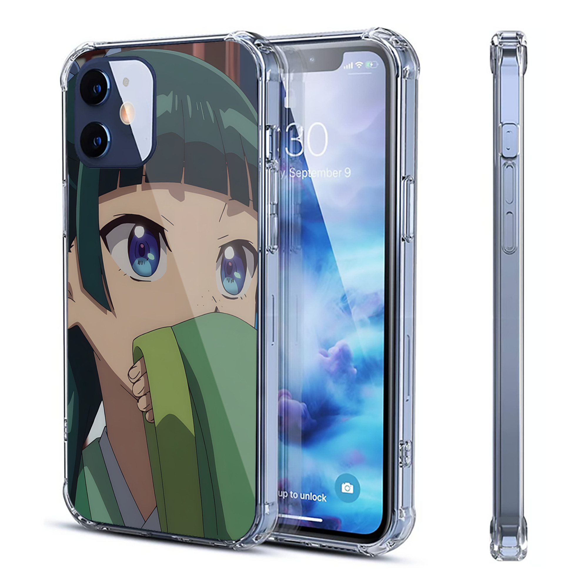 （画像用） 薬屋のひとりごと The Apothecary Diaries 【iPhone 12シリーズ対応】透明スマホケース（クリアソフトケース）